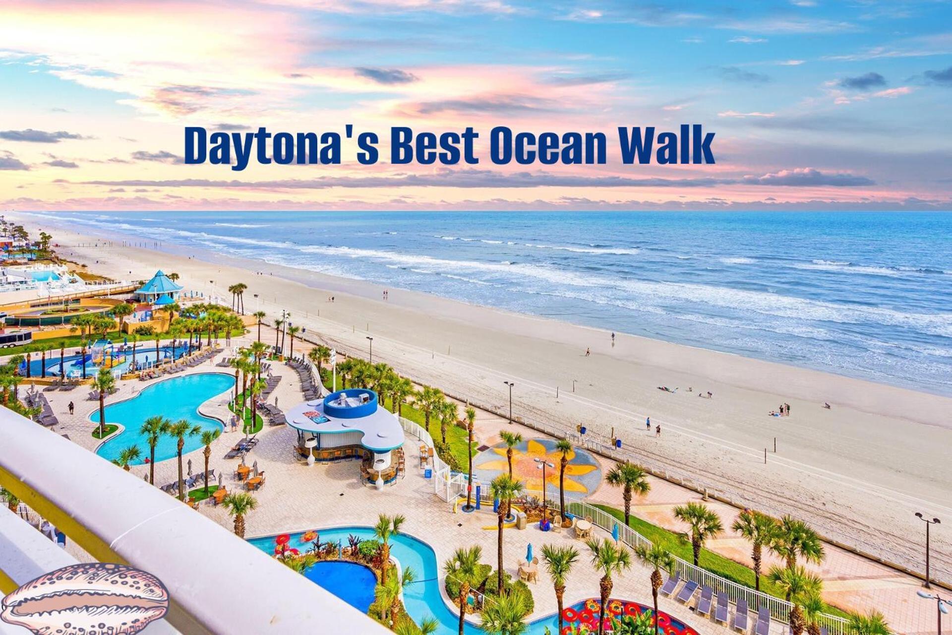 1 Bedroom Direct Oceanfront Condo Wyndham Ocean Walk Resort - Daytona Funland 703 Daytona Beach Extérieur photo