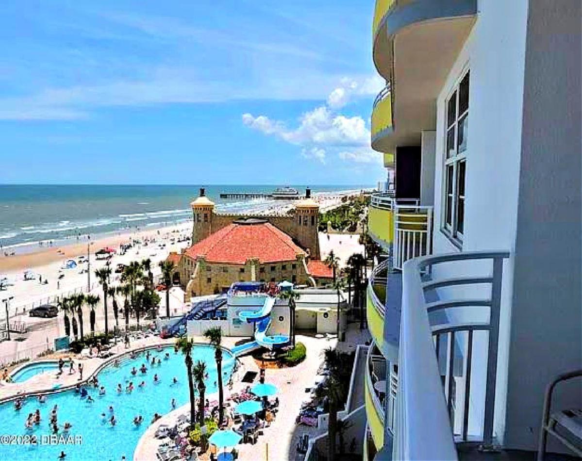 1 Bedroom Direct Oceanfront Condo Wyndham Ocean Walk Resort - Daytona Funland 703 Daytona Beach Extérieur photo