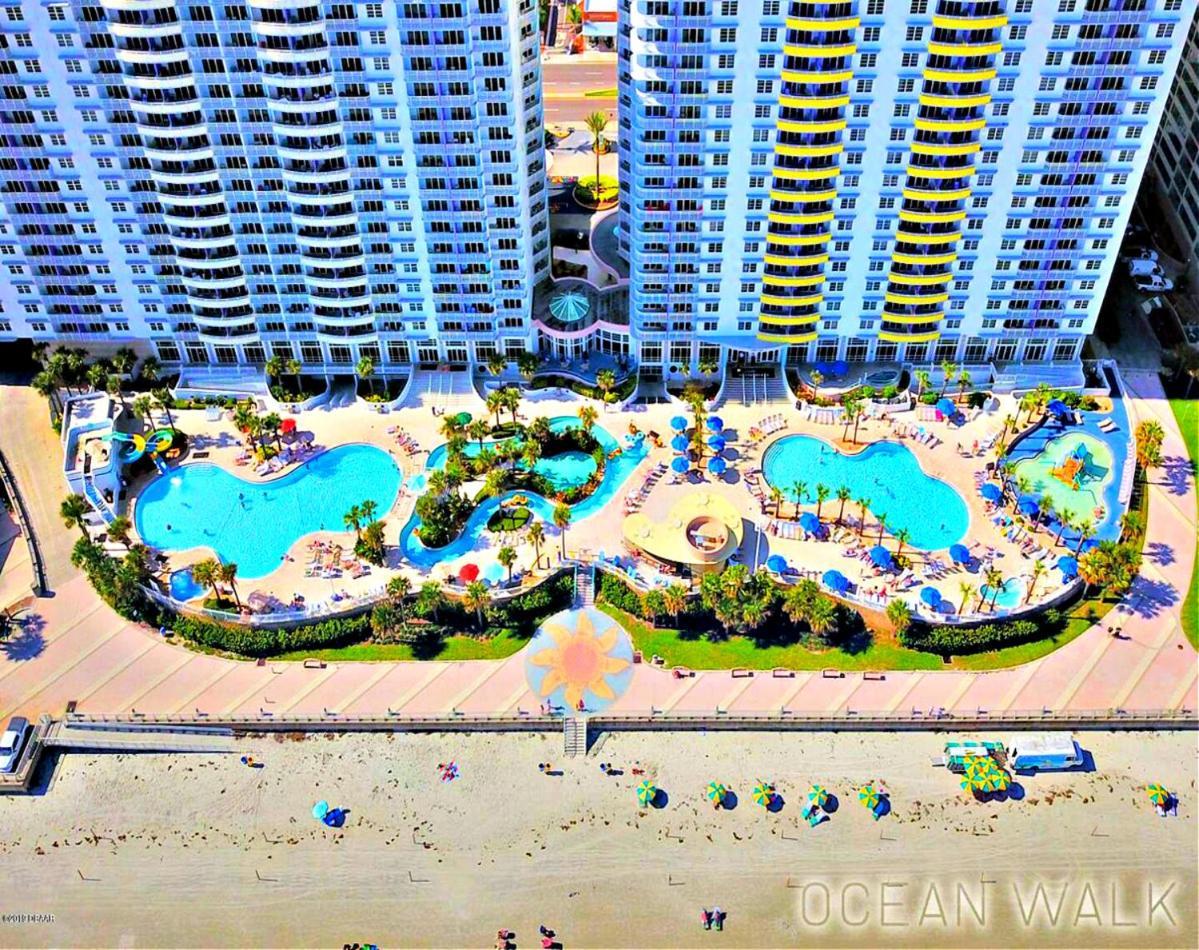 1 Bedroom Direct Oceanfront Condo Wyndham Ocean Walk Resort - Daytona Funland 703 Daytona Beach Extérieur photo