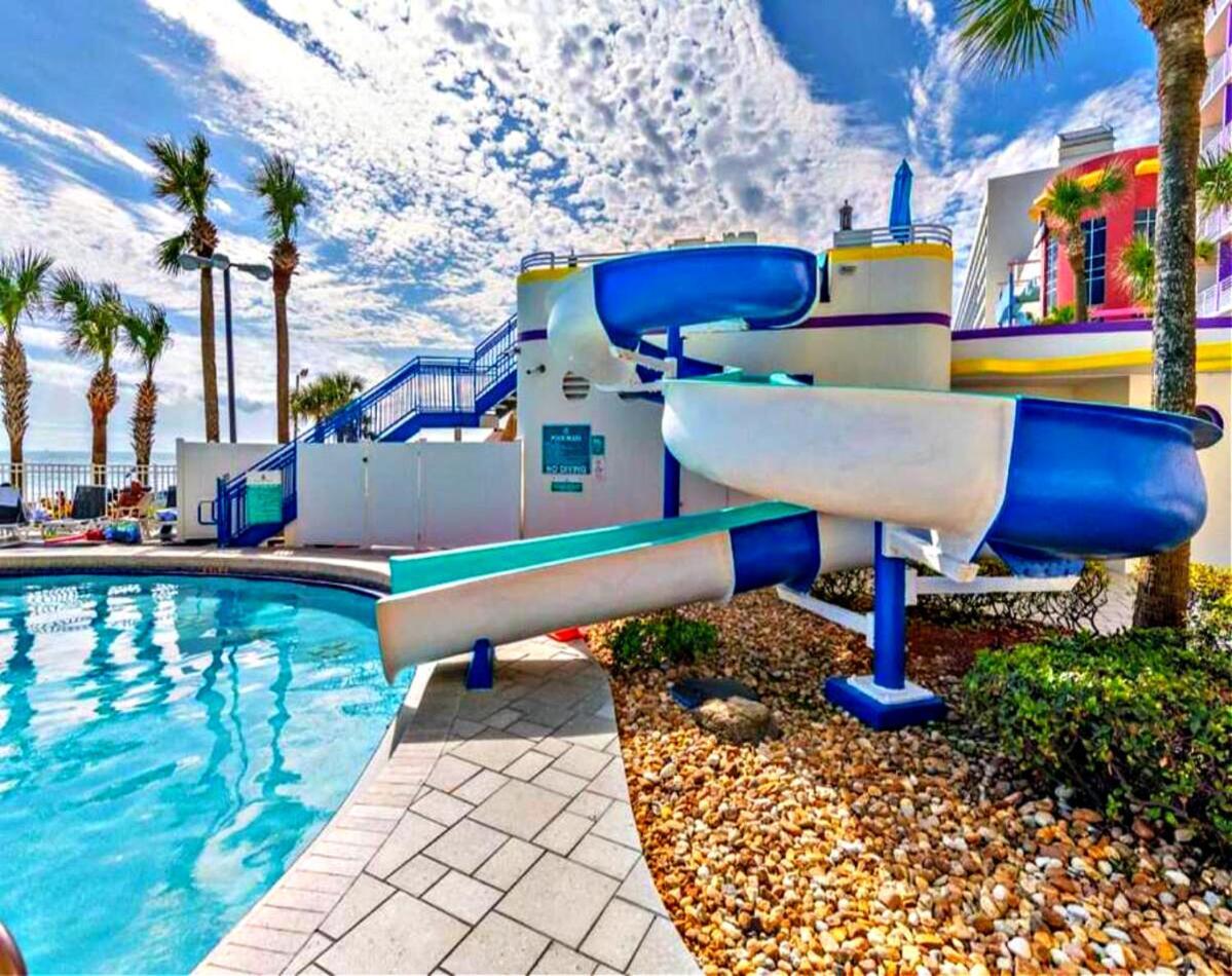 1 Bedroom Direct Oceanfront Condo Wyndham Ocean Walk Resort - Daytona Funland 703 Daytona Beach Extérieur photo
