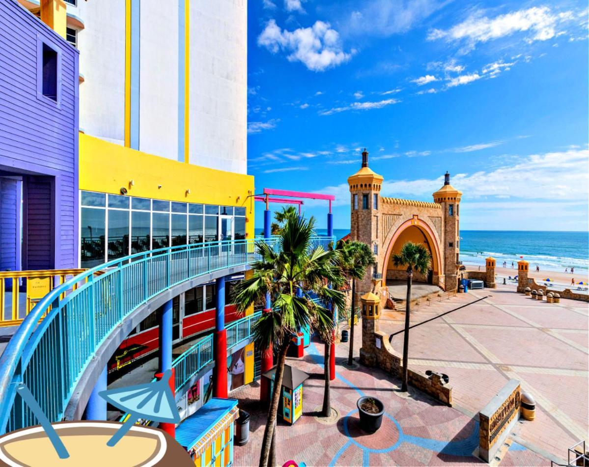 1 Bedroom Direct Oceanfront Condo Wyndham Ocean Walk Resort - Daytona Funland 703 Daytona Beach Extérieur photo